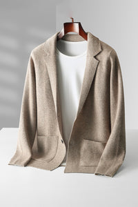Cardigan Male V-neck Cardigan Knitted