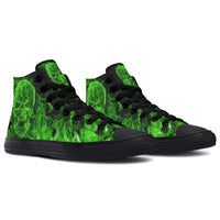 Printed Couple High-top Canvas Shoes