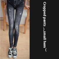 Leggings Stretch Slim-fit Outerwear
