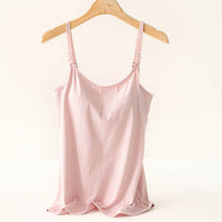 Pregnancy Pregnant Woman Breastfeeding Cotton Camisole With Chest Pad