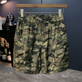 Camouflage Cargo Pants Men's Thin Shorts Quick-drying Loose Shorts