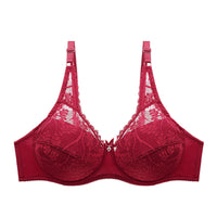 Plus Size Ultra-thin Mold Cup Cotton Bra