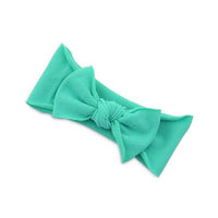 Baby Hair Accessories Solid Color Knotted Headband