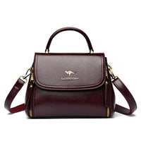 Retro High-end Textured Tote And Shoulder Bag