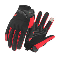 Touch-screen Anti-slip Wear-resistant All-finger Sports Gloves Motorcycle Outdoor