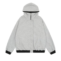 Double-sided Loose Casual Letter Hooded Jacket