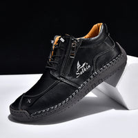Hand-stitched Unisex Shoes With Soft Soles For Fallwinter