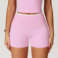Women's Solid Color Casual Sports Yoga Shorts