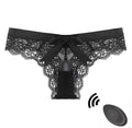 10 Speed Wireless Remote Bullet Vibrator, Women Lace Erotic Panties, Rechargeable Portable AV Massager