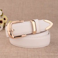 Women's Paint Alloy Buckle Pant Belt