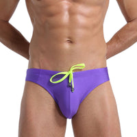 Fashion Lace-up Swim Briefs Men's
