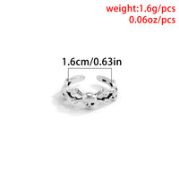 Fashion Simplicity Alloy Cross Skull  Foot Ring