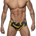 Men's Banana Fashion Printing Swim Briefs