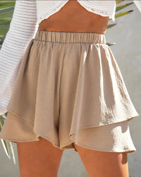 Shorts Women's Clothing High Waist Fashion Three Points
