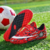 Children's Football Shoes Velcro Spike Sports