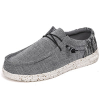 Men's Patchwork Breathable Casual Canvas Shoes