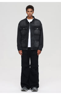Men's Retro American Workwear Top