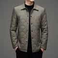 Men's Plaid Collar Cotton Jacket