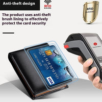 Leather Wallet For Man Trendy Best-selling
