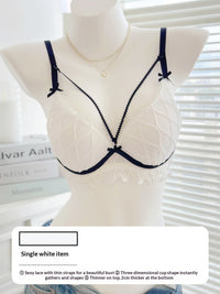 Thin-top Thick-bottom Push-up Sexy Lace Bra
