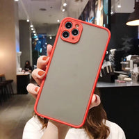 Skin-friendly Matte Simple Mobile Phone Case