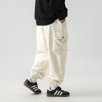 Polar Fleece Loose Sports Workwear Sweatpants