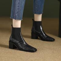 New Autumn Winter Niche Light-luxury Vintage Womens Shoes