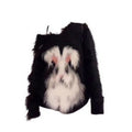 Lazy And Loose Long Sleeve Knitted Sweater