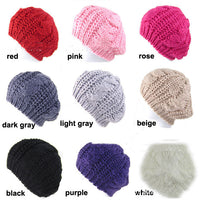 Outdoor Warm Ear Protection Wool Knitted Hat