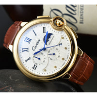 New Mens Business Watch With A Rubber Strap