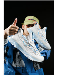 Low Top Solid Color Casual Daddy Shoes