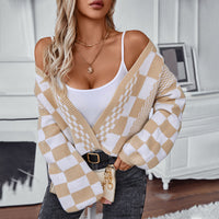 Women Sweater Loose Lantern Sleeve