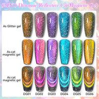 Diamond In The Debris Cat Eye Series Nail Polish Gel
