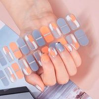 Nail Stickers Full Stickers Rainbow Cute Nail Stickers