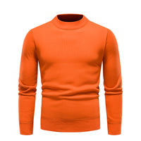 Fleece-lined Thick Men's Bottoming Sweater