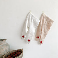 Autumn Baby Cute Small Mushroom Pantyhose