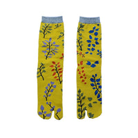 Toe Socks 200-needle Jacquard Combed Cotton For Women