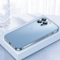 Transparent Phone Case Lens Cover Steel Frame