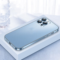Transparent Phone Case Lens Cover Steel Frame