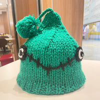 Warm Ear Protection Handmade Knitted Hat Sleeve Cap