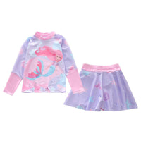 New Children's Swimsuit Women's Split Skirt Anti-DDoS