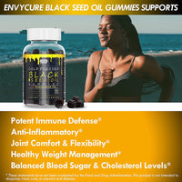 Hair Vitamin Black Seed Oil Gummy Bear