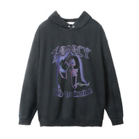 Distressed Hooded Sweater For Men