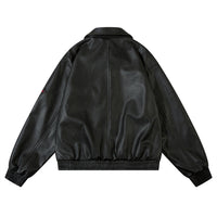 Men's Spring And Autumn Loose Trendy Punk Button Motorcycle Clothing Jacket