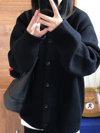 Autumn And Winter High-grade Casual Sweater Coat
