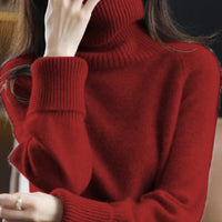 High Neck Thickened Bottoming Shirt Sense Thermal Sweater