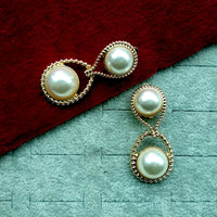 Geometric Fashion Trendy Grace Artistic Pearl Earrings