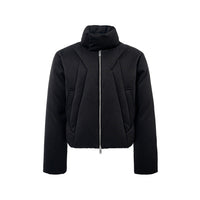 American-style Retro Stand-up Collar Padded Down Jacket