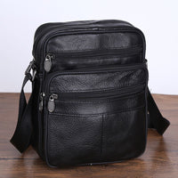 Mens Leather Shoulder Bag Casual And Stylish Crossbody Design