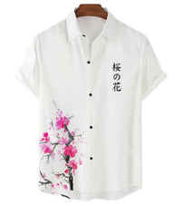 Men's 3D Digital Printing Short-sleeved Shirt